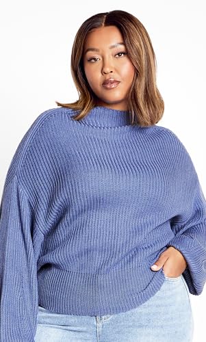 Image of City Chic Women's Plus Size Sweater - Angel Sleeve