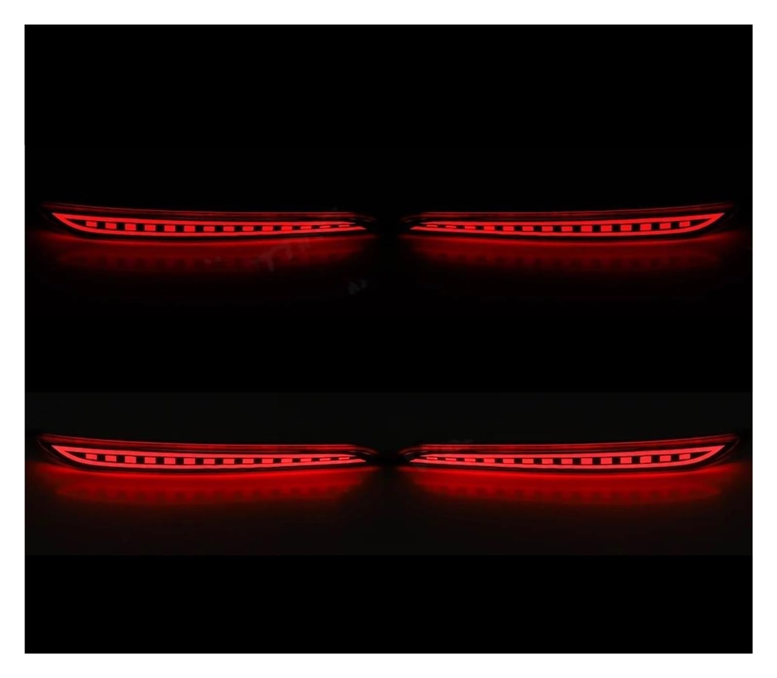 Feux circulation LED Sonata 2017 anti-collision avec coque rouge 12V