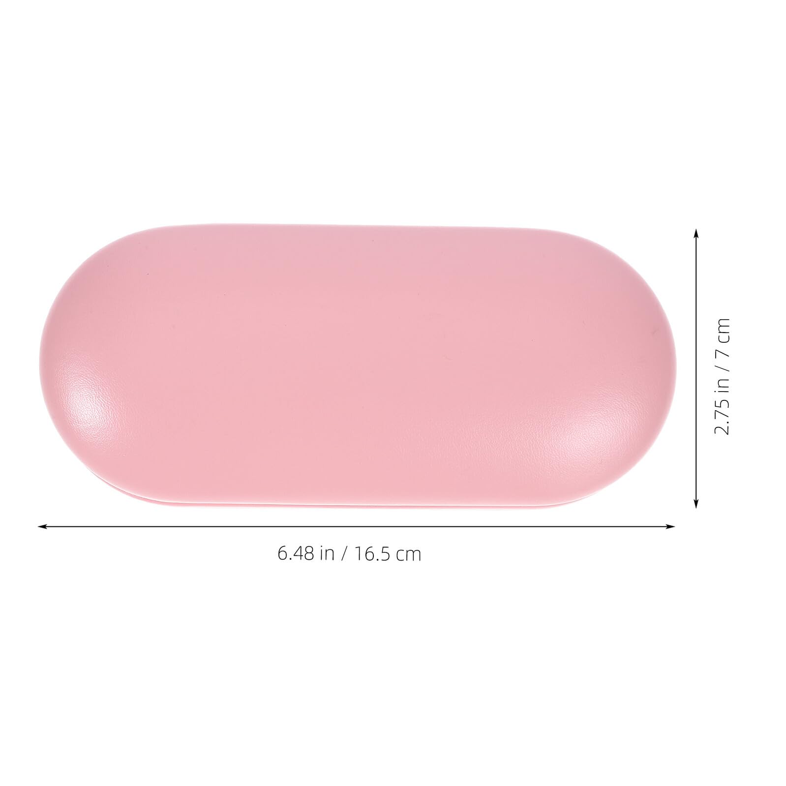 Gatuida Estuche Portátil para Gafas y Lentes de Contacto Diseño Dos Uno Práctico y Compacto para Viaje con Cierre Hermético y Espejo Integrado Colores Rosa y Negro