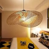 💡 Paket beinhaltet: 1* Bambus Gewebte Hängelampe. Lichtquelle: Der Lampenfassung ist E27, der Lampentyp umfasst: LED Lampe, Glühlampe, Energiesparlampe. (Lichtquelle muss separat gekauft werden)