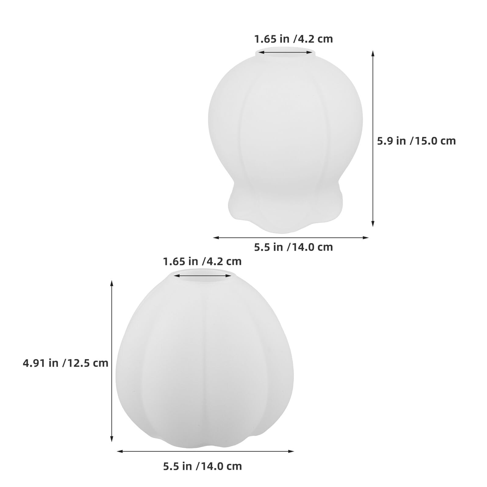 Mikinona 2 Sztuki Abażurów Do Lamp Sufitowych Klosz Do Lampy Kwiatowej Szklany Klosz Do Lampy Wiszącej Szklany Klosz Wiszącej Sufitowej Kwiatowy