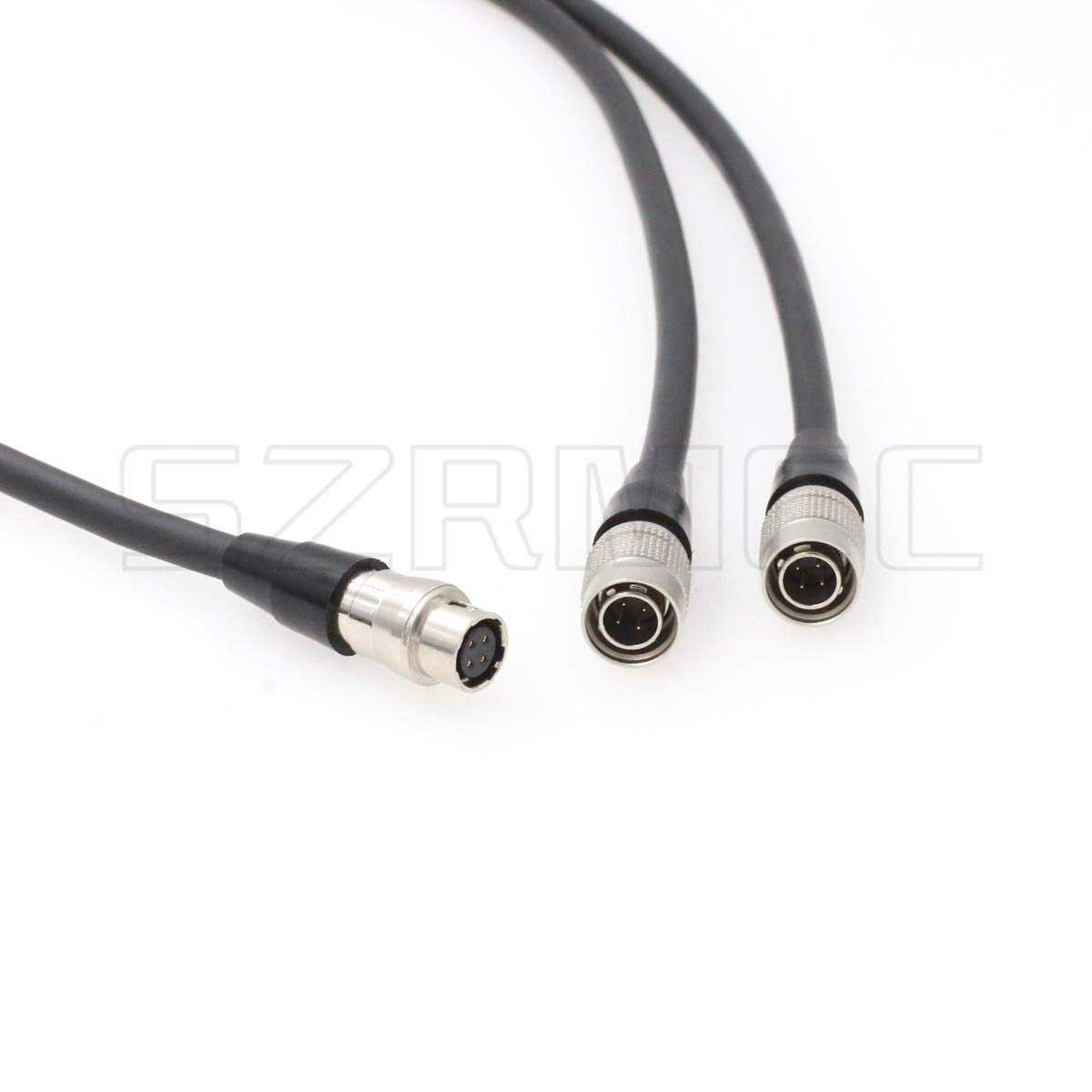 Hirose ～　0408 SZRMCC Hirose 4 pin Female to Dual Hirose 4 pin Male Y