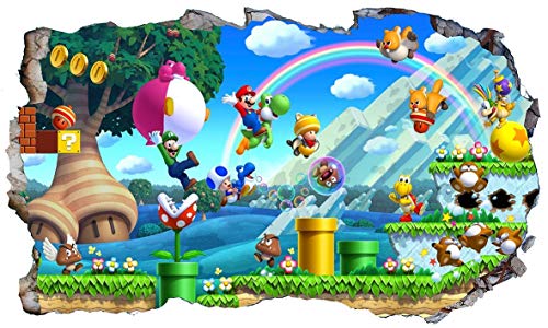 Chicbanners V301 Stickers Muraux 3D fenêtre XXL Autocollants DIY Poster Vinyle Papier Peint Wall Stickers Chambre Enfant Bébé Garçon Decoration 1000 mm x...