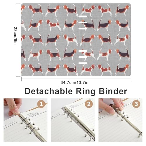 Cahier à anneaux A5 imperméable idéal pour vos notes de bureau - 2