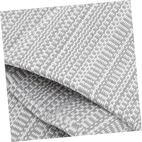 Funda para reposabrazos de sofá en algodón y lino gris cubiertas estirables DIYEAH 5