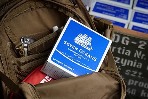 Seven Oceans Emergency Compact Food Ration – 2400 kcal 72-Hour Survival Food Bars, Ready-to-Eat Emergency Disaster & Lifeboat Ration — view 4
