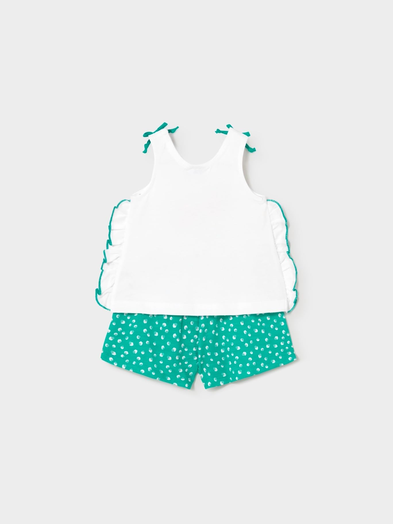 Mayoral Comp Short Stampato per Bimba Smeraldo