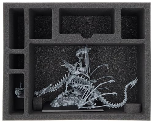 Mousse Feldherr sur mesure pour Dragon osseux Necrolith et Roi