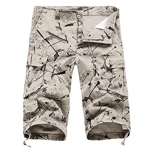 Pantalon chasse homme cargo en coton vintage avec poches