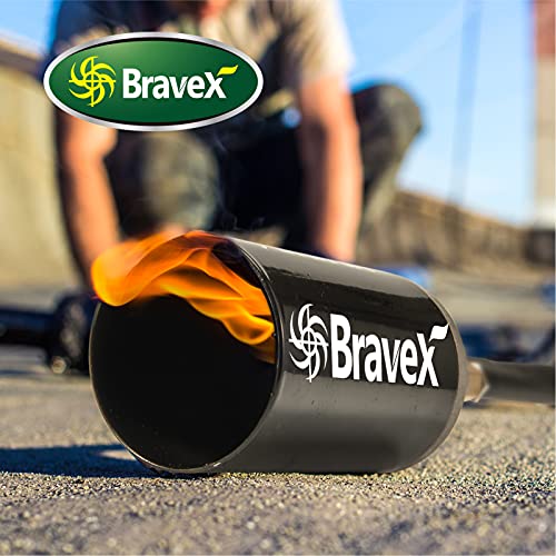 Propane-Torch-Weed-Burner-Weed-Torch-High-Output-700000-BTU-with-Turbo-Trigger-Push-Button-Igniter-Piezo-Electric-Ignition-Heavy-Duty-Multifunctional-Burner-CSA-CERTIFIED