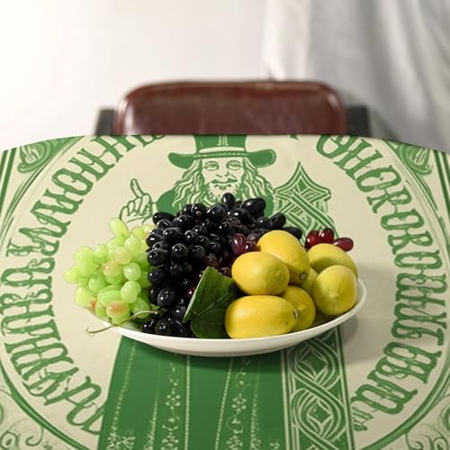 Nappe de table de la Saint-Patrick en lin pour repas de fête - 6