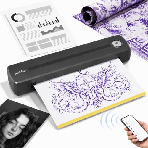 PeriPage P91 Tattoo & A4 Thermal Printer