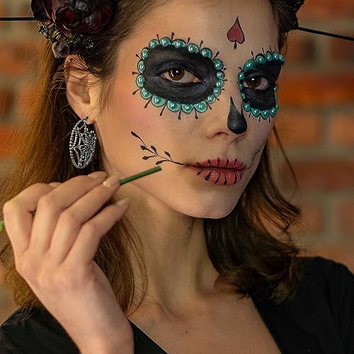 Madison Tyler Halloween Earrings for Women | Skeleton | Skull | Ghost | Pumpkin | Spider web | Wizard hat | Trick or Treat | Halloween Dangle Earrings Gift4
