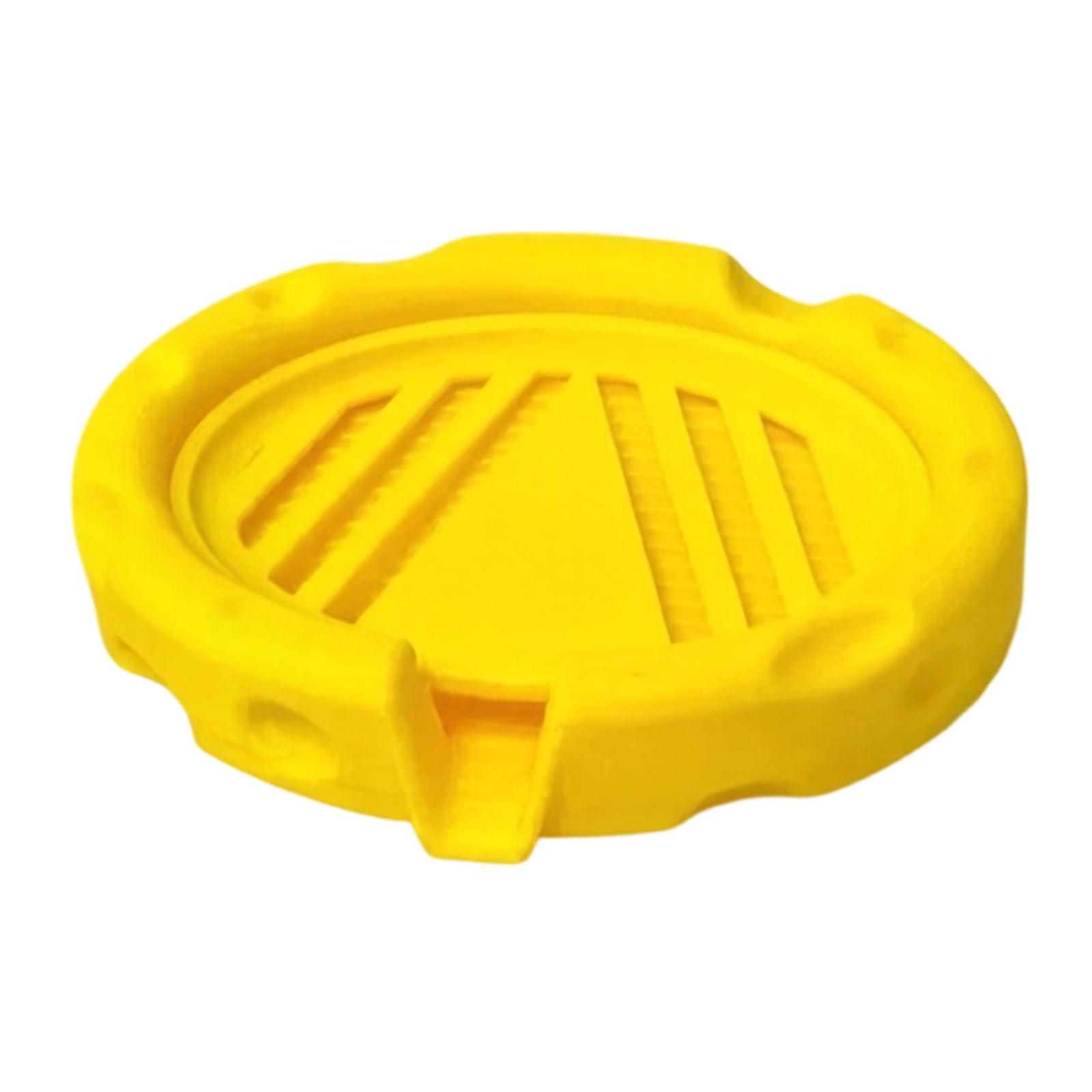 Msioytog Yellow Lovely Cheese Shape Soap Tray With Drainage Hole Modern Soap Tray For Bathroom Countertop Storage Organization Accessory Modern Container
