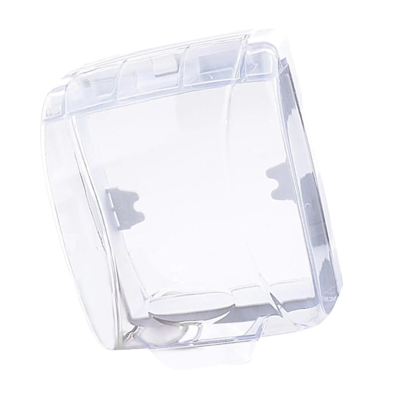 Plastic Doorbell Shelter Transparent Chime Button Rain Cover Protective Waterproof Keypad For Door