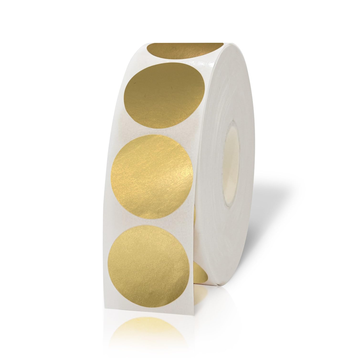 Starboling dot Stickers,800Pcs 1inch Gold Round Coding Label,Circle Stickers,Can Writing for Office,Student Classroom and Other Scenarios