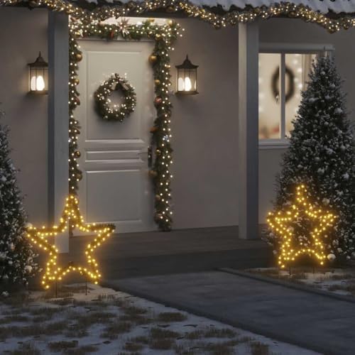 YLIEHS Enhance Festive Cheer with Star-Shaped Christmas Light Decoration, 115