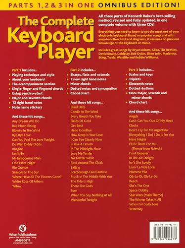 The Complete Keyboard Player Omnibus CD pour progresser sans prof de musique - 3