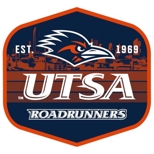 UTSA Roadrunners Scenic Background Vinyl Magnet - Officially Licensed 3-Inches Wide