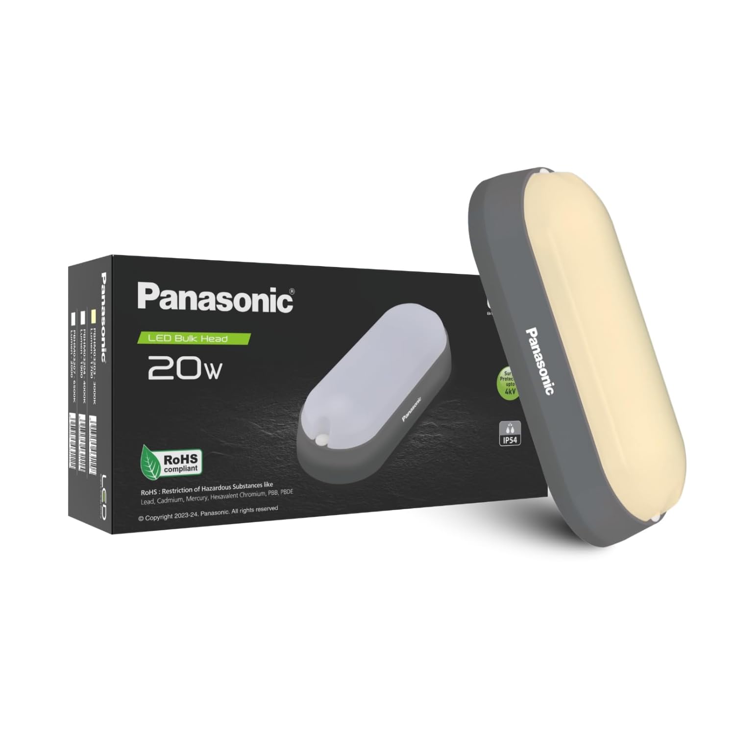 Panasonic LED Bulkhead Light - Outdoor Waterproof -15