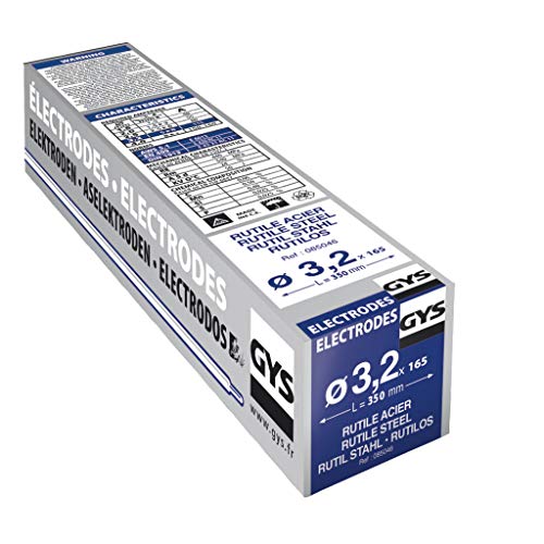 Gys 085039 - Electrodos para soldadura (3,2 mm, 4,85 kg, acero) Cover