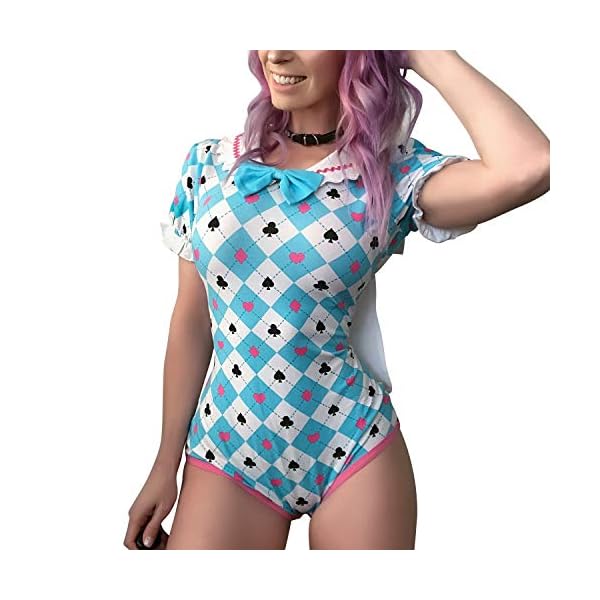 Littleforbig Strampler aus Baumwolle, Einteiler, Pyjama – Mad Tea Party Onesie