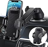 CVOZO Handyhalterung Auto 3 in 1 Lüftung & Saugnapf Handyhalter Fürs Auto Silikonschutz Universale...
