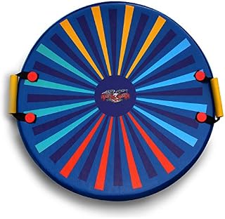 Flexible Flyer F26 Foam Snow Saucer Sled. Round SNO Disc Slider, 26"