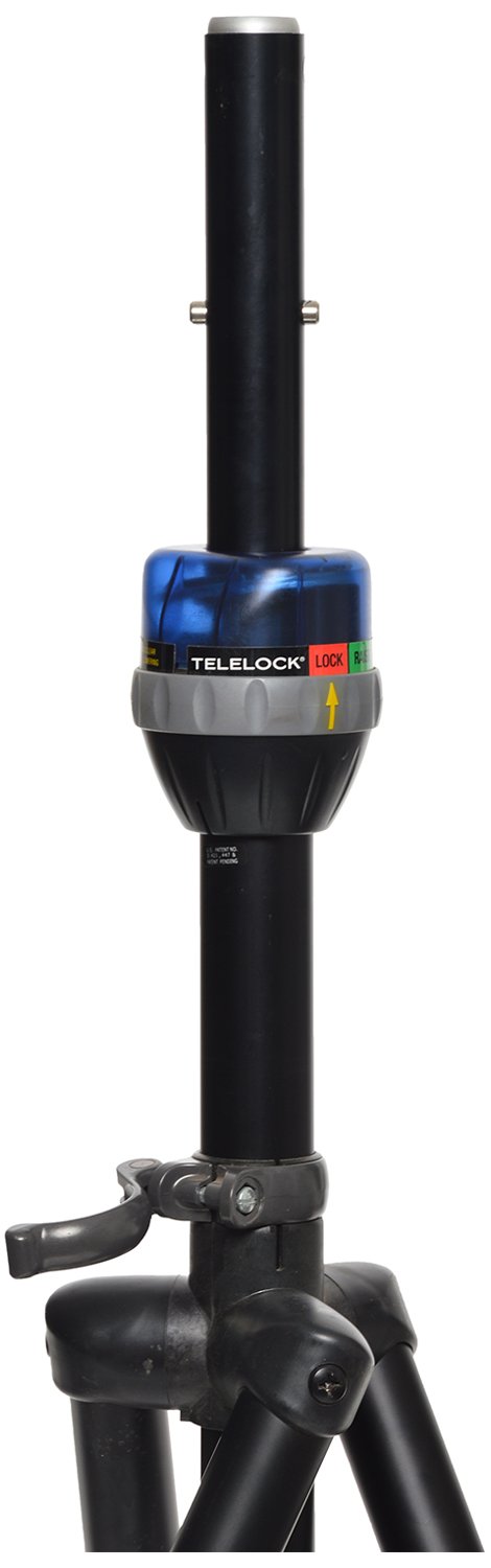 Ultimate Support Ts-88b Original Series Aluminum Tripod Speaker Stand With Extra Tall Height- Black