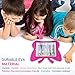 Feiten for iPad Kids case, 3D Cartoon Butterfly Non-Toxic EVA Light Weight Kid Proof Shockproof case with Kickstand for ipad 5/ ipad 6 /ipad pro 9.7/ New iPad 2017 (Rose)