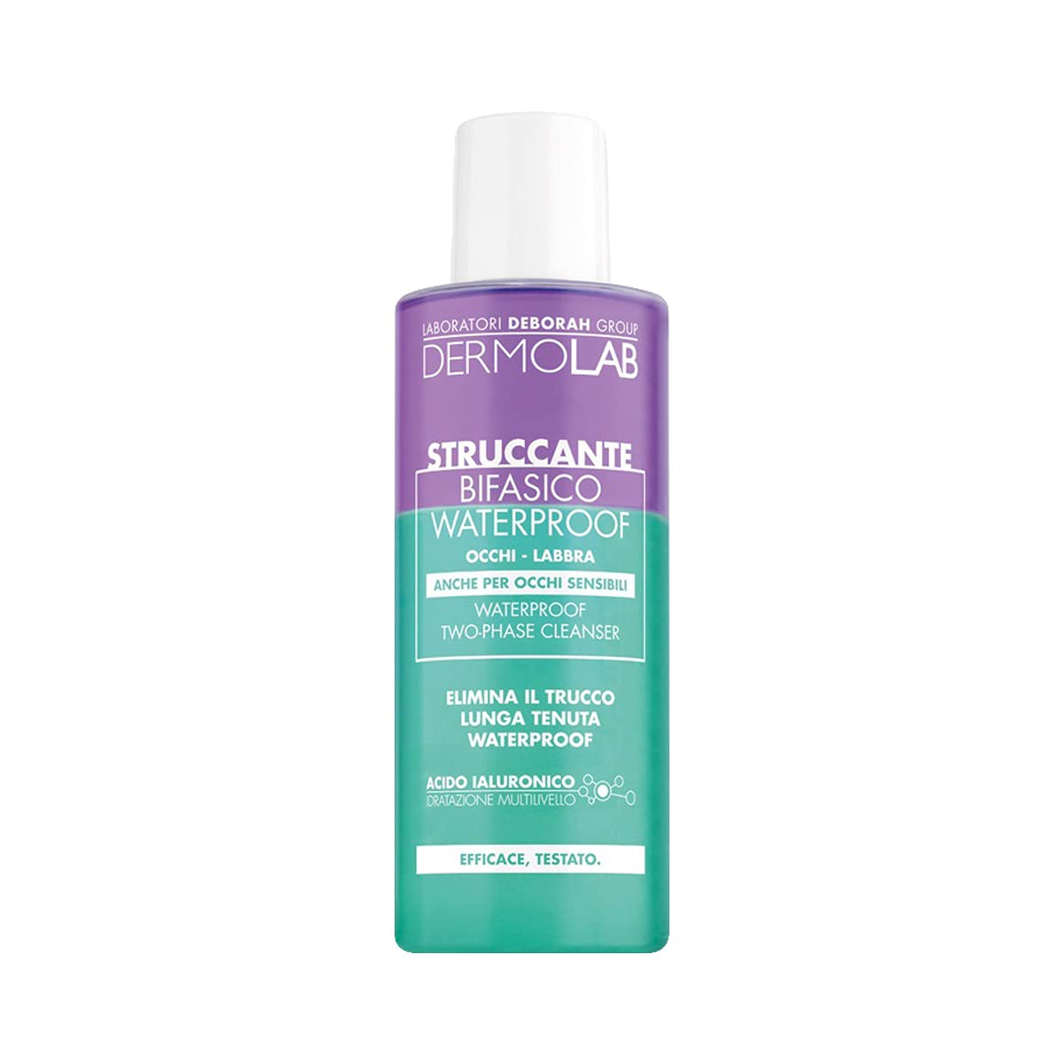 DERMOLAB Kit Anti Età : Maschera - Struccante bifasico - Latte detergente - Tonico - Gel contorno occhi - Crema rimpolpante - Siero booster + Pochette