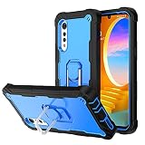 icover LG Velvet Case, Heavy Duty Rugged Military Shockproof Case Dual Layer Hybrid PC + Silicone Ca