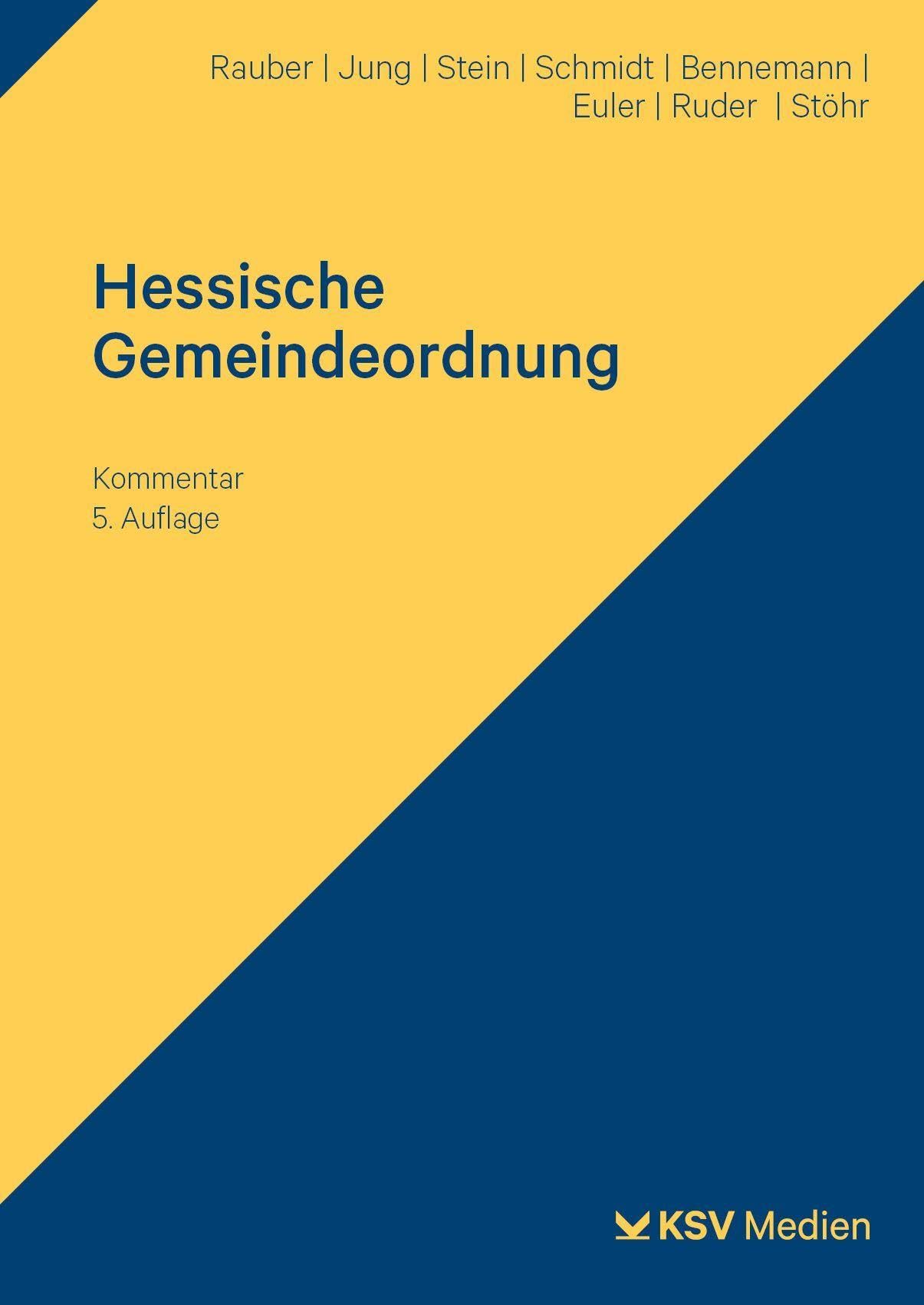 Ksv Medien Wiesbaden Hessische Gemeindeordnung (Hgo): Kommentar