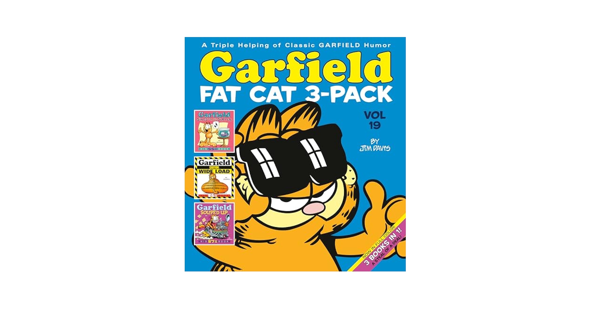 洋書Garfield Fat Cat 3-Pack(ガーフィールド英語漫画)5冊 Garfield Fat Cat 3-Pack #5: Davis, Jim: 9780345491800