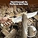 WARIVO KNIFE Handmade D2 Steel 18 Inch Large Bowie Knife, Full Tang Fixed Blade Knife With Sheath Hunting Knife With Rosewood Handle And Brass Guard Ideal For Camping, Hiking, Survival