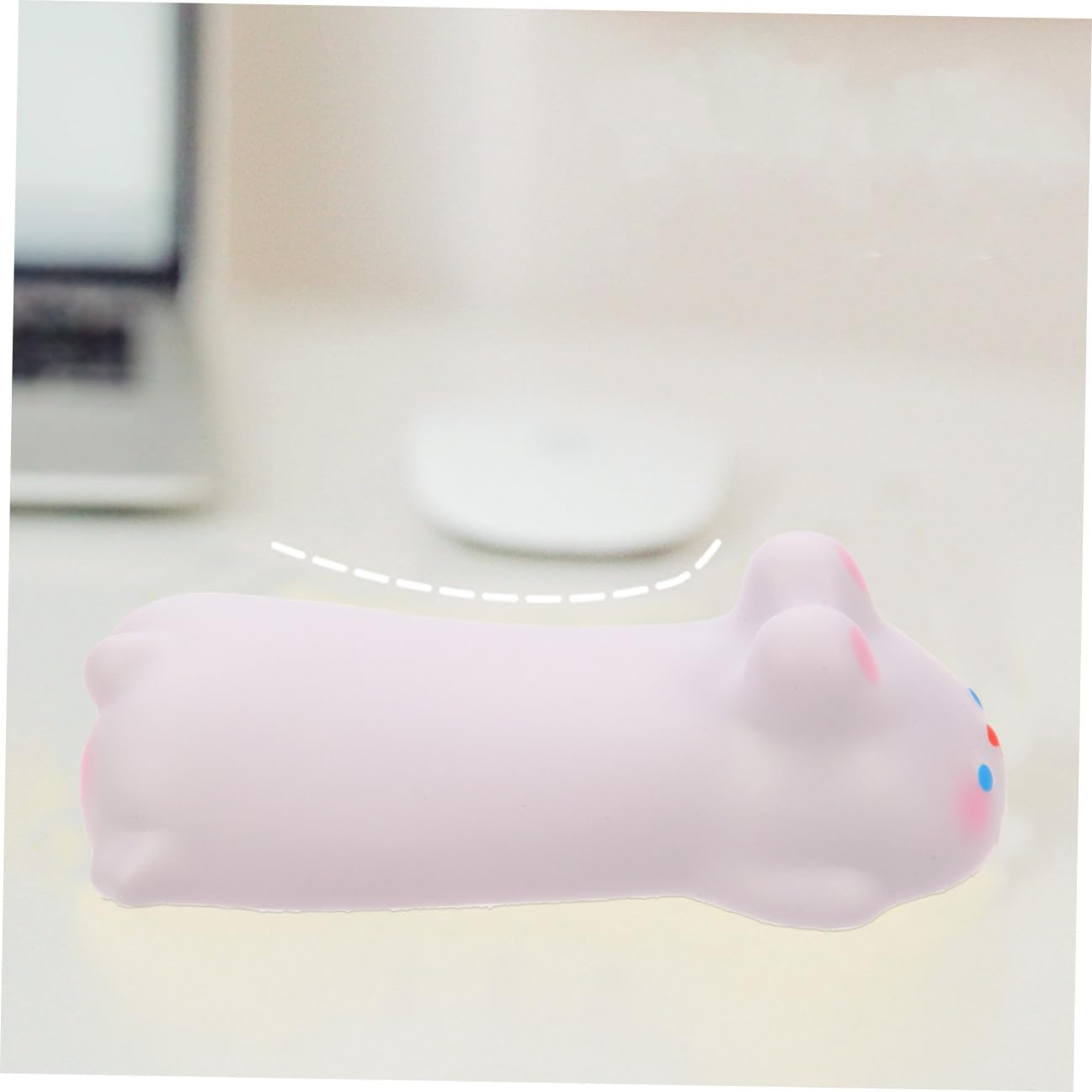 HOMSFOU 5 Almohadillas De Espuma Para Ratón Kawaii Soporte Para Muñeca Almohadillas De Gel Para Ratón Pequeñas Bonitas Para Portátil De Dibujos Animados Antideslizantes Color