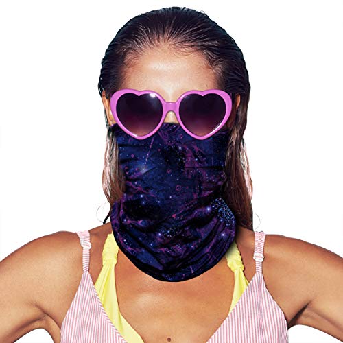 BEACE 3D Face Cover Mask,Raves Seamless Bandana,Face Scarf,Headwear,Neck Gaiter,Headband for Women and Men-Dust