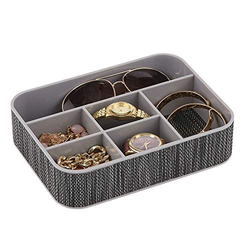 mDesign 2er-Set Schreibtischablage aus Kunststoff – praktische Sortierbox für Schreibwaren und Büroartikel… – Bild 8