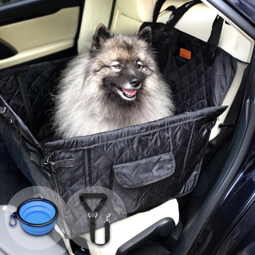 PETPROVED Seggiolino Auto per Cani Seggiolino per Cani da Auto Impermeabile Sedili Posteriori Trasportino Cane Trasporto Cane