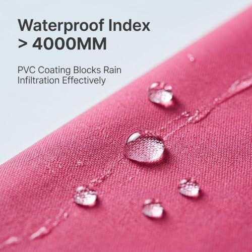 Lona de repuesto para toldo 6x3m de tela Oxford PVC impermeable y anti-UV 7