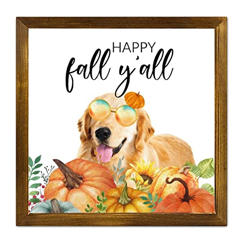 Panneau en bois Hello Fall Pumpkin, le cadeau idéal pour les amoureux de Schnauzer