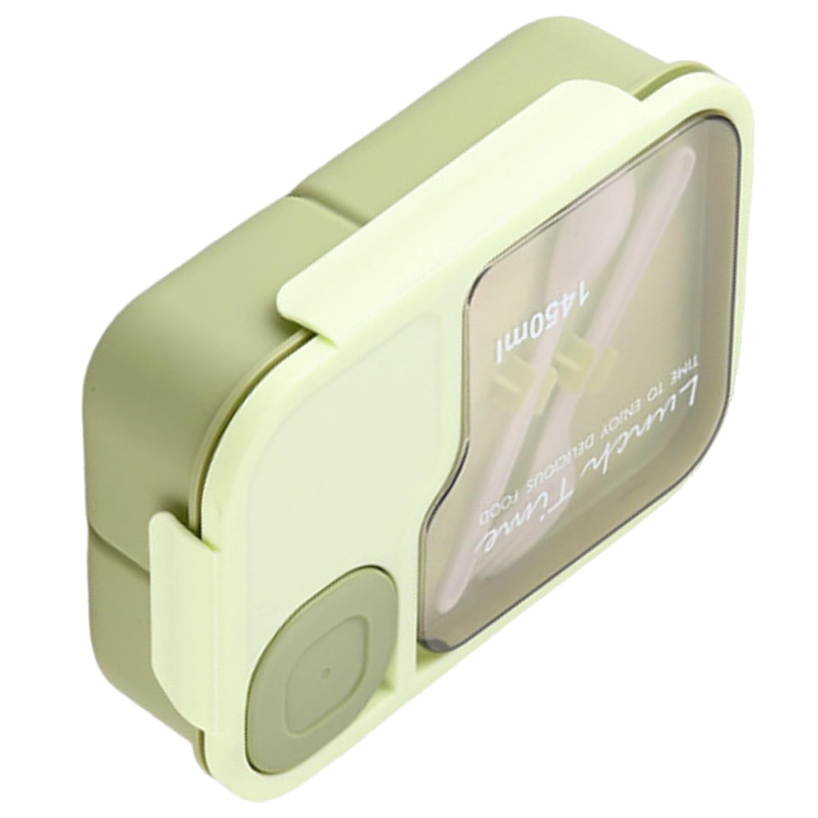 MALSSE Portable Lunch Box Set with Utensils Functional Food Storage Case with Separate Sections and Tool for Enjoy Meals Portable Meal Container