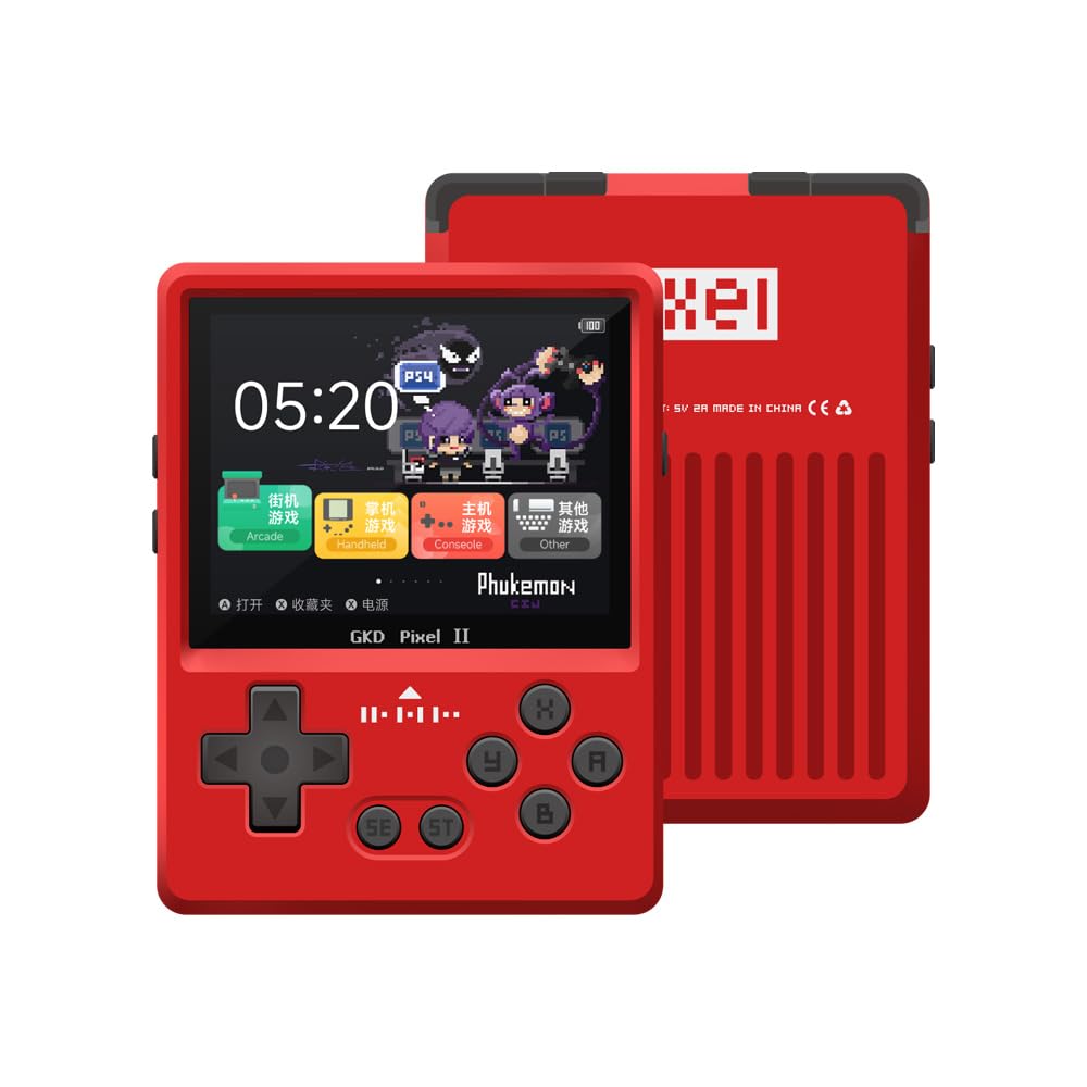 Amazon | GKD PIXEL 2レトロポータブルゲーム機 RK3326S Open