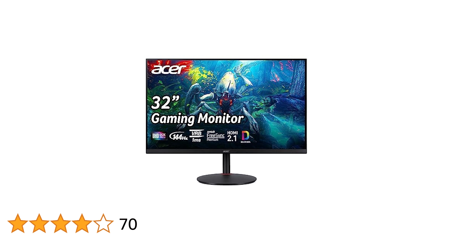ディスプレイ・モニター本体 4k 144hz XV322QKKVbmiiphuzx Amazon.co.jp: 日本エイサー Acer ゲーミングモニター Nitro