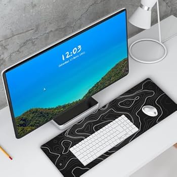 Tapis De Souris De Jeu, Avec Motifs à Bords Cousus, 26 X 21 X