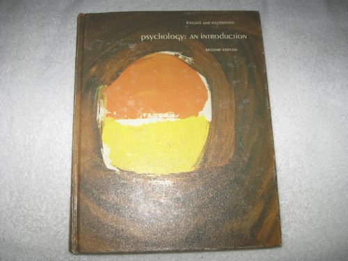 Psychology: an introduction 0155726099 Book Cover