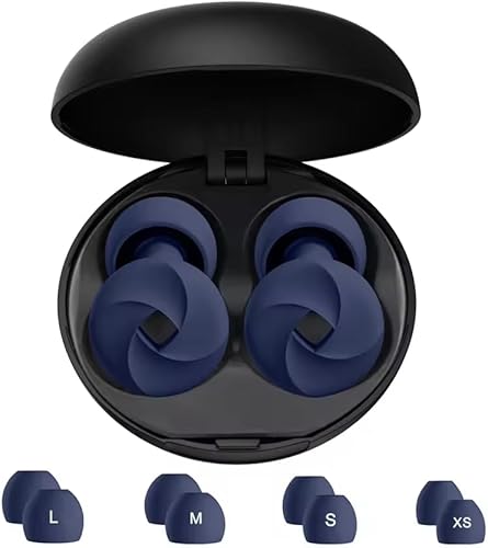 Tapones para los oídos para dormir, tapones para los oídos con cancelación de ruido para el trabajo, sensibilidad al ruido, enfoque y reducción de