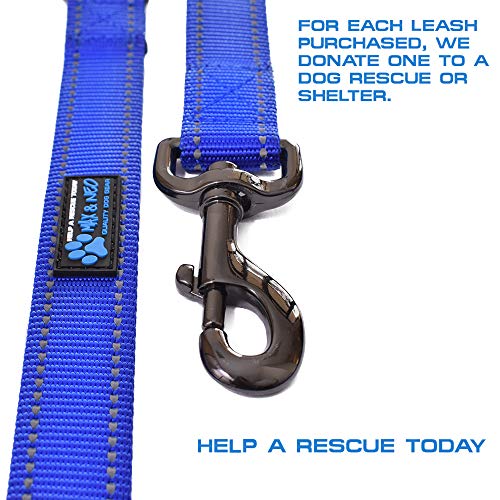 Maxandneodoublehandletrafficdogleashreflectivewedonatealeashtoadogrescueforeveryleashsoldred6ft  Urban Country Home Decor Max and neo double handle traffic dog leash reflective we donate a leash to a dog rescue for every leash sold red 6 ft  urban country home decor