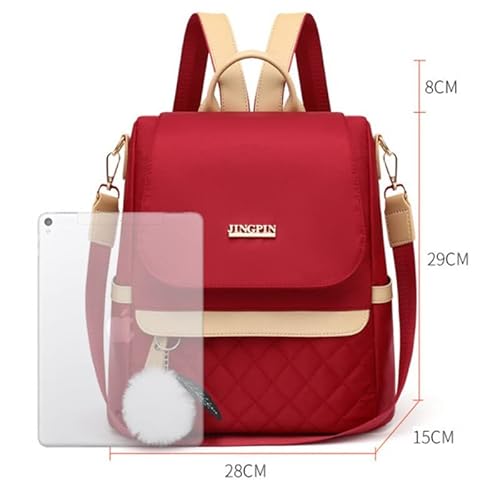 Bolsa estilo Mochila feminino de Poliester (AZUL)