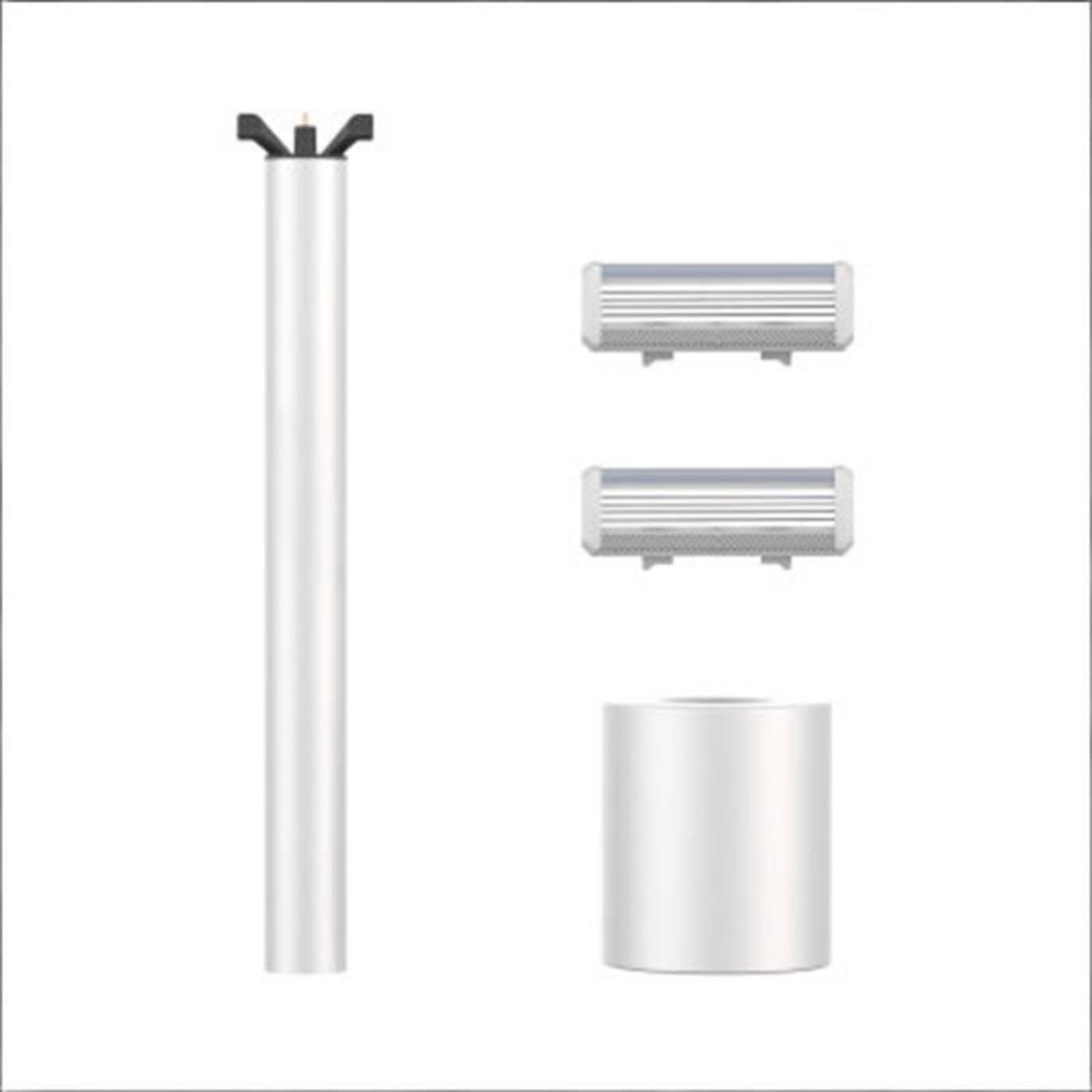 Rasoio Elettrico da Uomo – Design Rotante a 3 Testine | Alimentazione a Batteria | Completamente Lavabile (Uso Wet & Dry) | Autonomia di oltre 60 Minuti | Modello Portatile per Uso Domestico